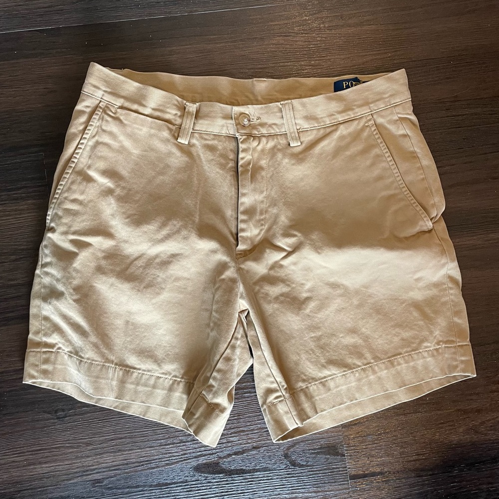 Polo Ralph Lauren Like-New 6” Men’s Khaki Shorts - 30 Waist
